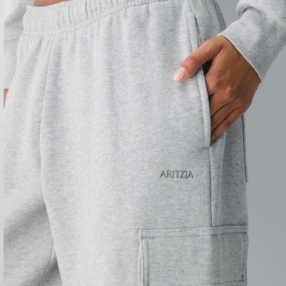 Aritzia Heather Gray Sweatpants